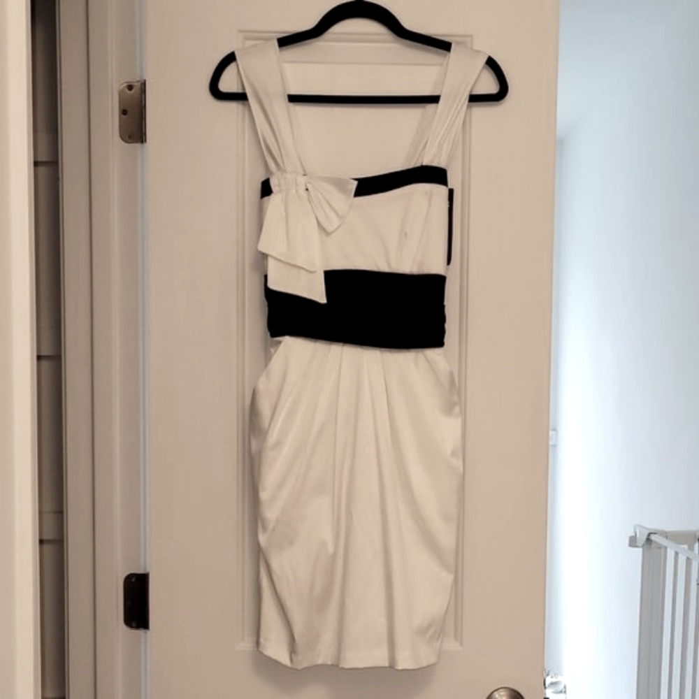 Lulu's Black & White Dress New with Tags Size Medium